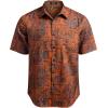 imageCOOFANDY Mens Hawaiian Tropical Shirt Button Down Short Sleeve Vintage Floral ShirtRed