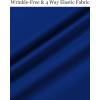 imageCOOFANDY Mens Wrinkle Free Shirts Casual Long Sleeve Button Down Dress ShirtsBlue