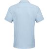 imageCOOFANDY Mens Casual Button Down Shirts Short Sleeve Textured Summer Beach Shirt with PocketLight Blue