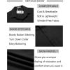 imageCOOFANDY Mens Button Down Shirt Short Sleeve Casual Shirts Beach Summer Shirts Wedding Vacation ShirtsBlack