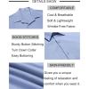 imageCOOFANDY Mens Button Down Shirt Short Sleeve Casual Shirts Beach Summer Shirts Wedding Vacation ShirtsBlue