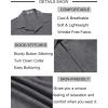 imageCOOFANDY Mens Button Down Shirt Short Sleeve Casual Shirts Beach Summer Shirts Wedding Vacation ShirtsGrey