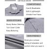 imageCOOFANDY Mens Button Down Shirt Short Sleeve Casual Shirts Beach Summer Shirts Wedding Vacation ShirtsLight Grey