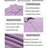 imageCOOFANDY Mens Button Down Shirt Short Sleeve Casual Shirts Beach Summer Shirts Wedding Vacation ShirtsLight Purple