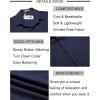 imageCOOFANDY Mens Button Down Shirt Short Sleeve Casual Shirts Beach Summer Shirts Wedding Vacation ShirtsNavy Blue