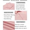 imageCOOFANDY Mens Button Down Shirt Short Sleeve Casual Shirts Beach Summer Shirts Wedding Vacation ShirtsPink