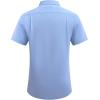 imageCOOFANDY Mens Casual Button Down Shirts Short Sleeve Linen Shirts Summer Beach Dress ShirtLight Blue
