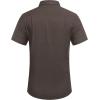 imageCOOFANDY Mens Casual Button Down Shirts Short Sleeve Linen Shirts Summer Beach Dress ShirtLinen  Coffe