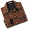 imageCOOFANDY Mens Flannel Shirts Long Sleeve Cotton Plaid Shirt Jacket Casual Button Down Shirt with PocketsBrown