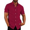 Linen - Wine Red