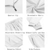 imageCOOFANDY Mens Tracksuit 2 Piece Quarter Zip Sweatsuit Sets Casual Athletic Running Jogging SuitsWhite