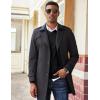 imageCOOFANDY Mens V Neck Pullover Sweater Slim Fit Casual Dress Sweater Lightweight Knitted SweatersBlack