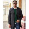 imageCOOFANDY Mens V Neck Pullover Sweater Slim Fit Casual Dress Sweater Lightweight Knitted SweatersGreen
