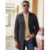 imageCOOFANDY Mens V Neck Pullover Sweater Slim Fit Casual Dress Sweater Lightweight Knitted SweatersKhaki