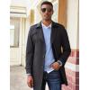 imageCOOFANDY Mens V Neck Pullover Sweater Slim Fit Casual Dress Sweater Lightweight Knitted SweatersLight Blue