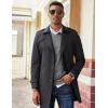 imageCOOFANDY Mens V Neck Pullover Sweater Slim Fit Casual Dress Sweater Lightweight Knitted SweatersLight Grey