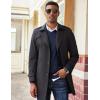 imageCOOFANDY Mens V Neck Pullover Sweater Slim Fit Casual Dress Sweater Lightweight Knitted SweatersNavy Blue