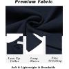 imageCOOFANDY Mens Linen Beach Tee Shirts Cotton Hippie Shirts V Neck Long Sleeve Tunic Big and Tall Yoga ShirtBlue