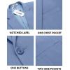 imageCOOFANDY Mens Casual Blazer Slim Fit Suit Jacket Lightweight One Button Business Sport CoatsBlue