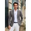 imageCOOFANDY Mens Casual Blazer Slim Fit Suit Jacket Lightweight One Button Business Sport CoatsDark Grey