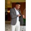 imageCOOFANDY Mens Casual Blazer Slim Fit Suit Jacket Lightweight One Button Business Sport CoatsDark Grey