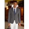 imageCOOFANDY Mens Casual Blazer Slim Fit Suit Jacket Lightweight One Button Business Sport CoatsDark Grey