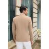 imageCOOFANDY Mens Casual Blazer Slim Fit Suit Jacket Lightweight One Button Business Sport CoatsKhaki