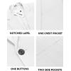 imageCOOFANDY Mens Casual Blazer Slim Fit Suit Jacket Lightweight One Button Business Sport CoatsWhite