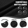 imageCOOFANDY Mens Knit Henley Sweater Long Sleeve Button Down Lightweight Sweater Fall Slim Fit Ribbed PulloverAll Black