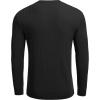 imageCOOFANDY Mens Knit Henley Sweater Long Sleeve Button Down Lightweight Sweater Fall Slim Fit Ribbed PulloverAll Black