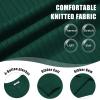 imageCOOFANDY Mens Knit Henley Sweater Long Sleeve Button Down Lightweight Sweater Fall Slim Fit Ribbed PulloverDark Green