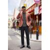 imageCOOFANDY Mens Knit Henley Sweater Long Sleeve Button Down Lightweight Sweater Fall Slim Fit Ribbed PulloverGrey