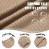 imageCOOFANDY Mens Knit Henley Sweater Long Sleeve Button Down Lightweight Sweater Fall Slim Fit Ribbed PulloverKhaki