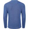 imageCOOFANDY Mens Crewneck Sweater Waffle Textured Pullover Sweaters Soft Midweight Knitted SweatersBlue