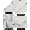 imageCOOFANDY Mens Crewneck Sweater Waffle Textured Pullover Sweaters Soft Midweight Knitted SweatersWhite