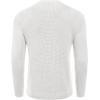 imageCOOFANDY Mens Crewneck Sweater Waffle Textured Pullover Sweaters Soft Midweight Knitted SweatersWhite