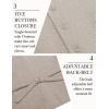 imageCOOFANDY Mens Herringbone Tweed Suit Vests Slim Fit Waistcoat Casual Business Dress VestLight Khaki