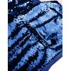 imageCOOFANDY Mens Sequins Vest Slim Fit Christmas Party Vest Shiny Dress Waistcoat for Wedding 80s 90s PromEventsBlue