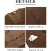 imageCOOFANDY Mens Suit Vests Business Casual Vest Lightweight Formal Dress Vest Slim Fit Waistcoat For Suits TuxedoBrown