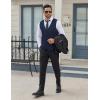 imageCOOFANDY Mens Suit Vests Business Casual Vest Lightweight Formal Dress Vest Slim Fit Waistcoat For Suits TuxedoNavy Blue
