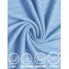 imageCOOFANDY Mens Workout Tank Top Ribbed Knit Sleeveless Gym Muscle T Shirts Bodybuilding TeeLight GreyLight Blue 2 Pcs