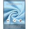 imageCOOFANDY Mens Casual Henley Shirt Band Collar Short Sleeve Shirt Summer Beach Hippie ShirtLight Blue