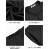 imageCOOFANDY Mens 2 Pieces Cotton Linen Sets Short Sleeve Casual Henley Shirt Summer Beach Pants Lounge Vacation Outfits SetBlack