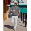 imageCOOFANDY Mens Knit Polo Shirts Short Sleeve Ribbed Knitted Shirt Summer Lightweight Casual Golf ShirtsDark Grey