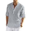 Grey Blue Striped