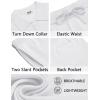 imageCOOFANDY Mens 2 Piece Outfits Sets Casual Short Sleeve Button Down Knit Shirt and Shorts Sets Summer Beach OutfitsLight Khaki
