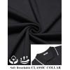 imageCOOFANDY Mens Polo Shirts Short Sleeve Casual Knit Polo Shirt Vintage Golf T Shirts Old Money TopsBlack
