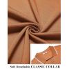 imageCOOFANDY Mens Polo Shirts Short Sleeve Casual Knit Polo Shirt Vintage Golf T Shirts Old Money TopsBrown