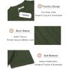 imageCOOFANDY Mens Knit Shirts Short Sleeve Button Down Polo Shirt Crochet Casual Vintage Summer Beach ShirtsArmy Green