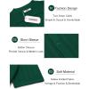 imageCOOFANDY Mens Knit Shirts Short Sleeve Button Down Polo Shirt Crochet Casual Vintage Summer Beach ShirtsGreen